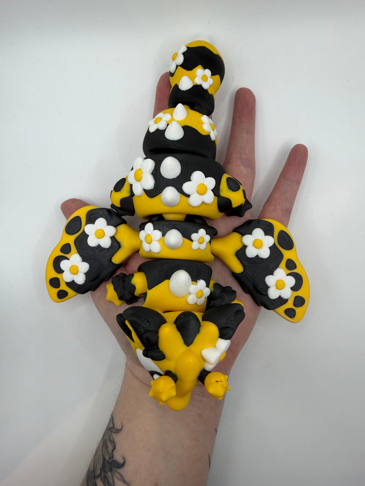 3D Printed Bee Dragon Articulated Medium Size