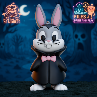Halloween Looney Toons -Inspired 3D Printed Keyrings