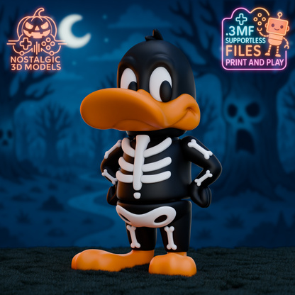Halloween Looney Toons -Inspired 3D Printed Keyrings