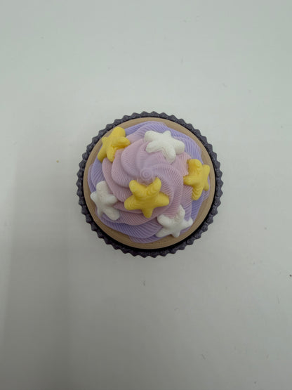 3D Printed Rainbow Cupcake Clicker