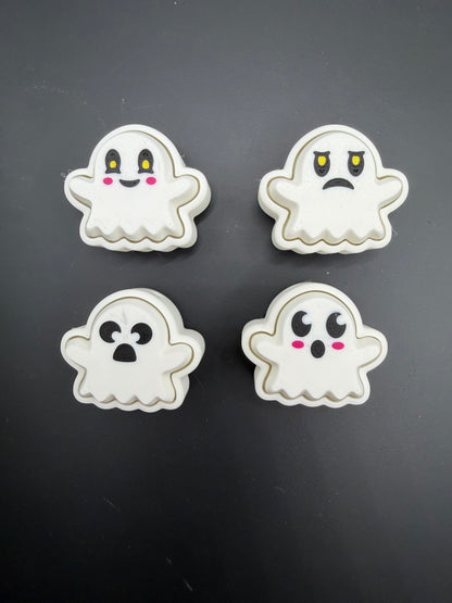 3D Printed Ghosts Set of 4 Clickers