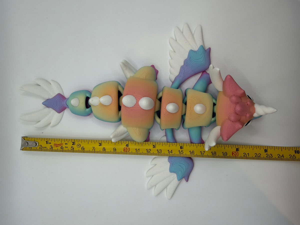 3D Printed Celestial Dragon Articulated Medium Size