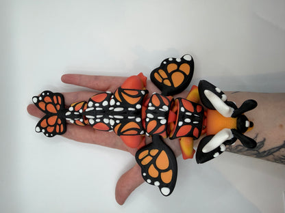 3D Printed Butterfly Dragon Articulated Medium Size
