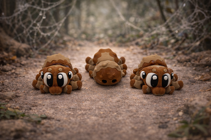 3D Printed Jumping Spider Articulated Keyring