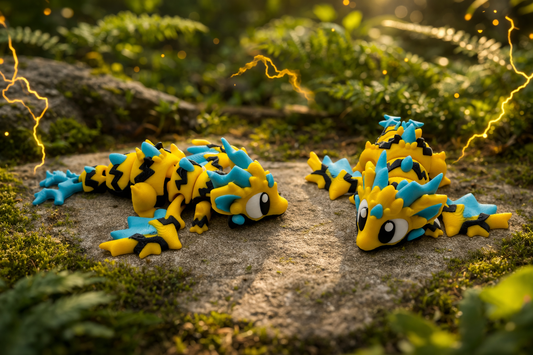 3D Printed Voltage Dragon Articulated